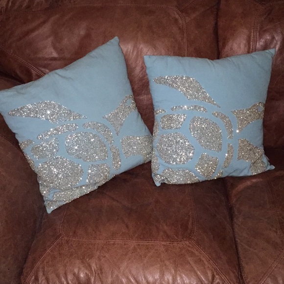 Turtle Beaded Pillows | Sanctuary - Picture 1 of 1